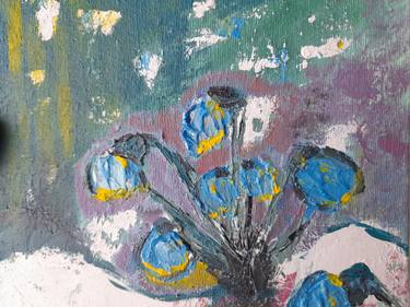 Print of Abstract Floral Paintings by Maryna Yasar