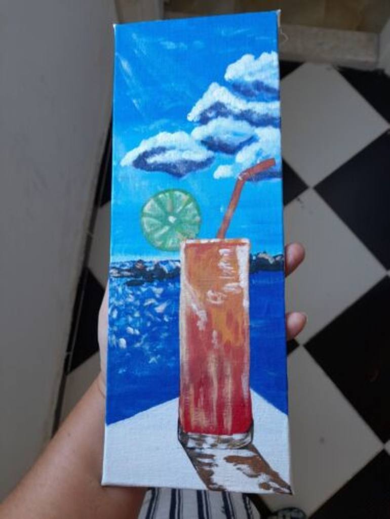 Original Contemporary Food & Drink Painting by Maryna Yasar