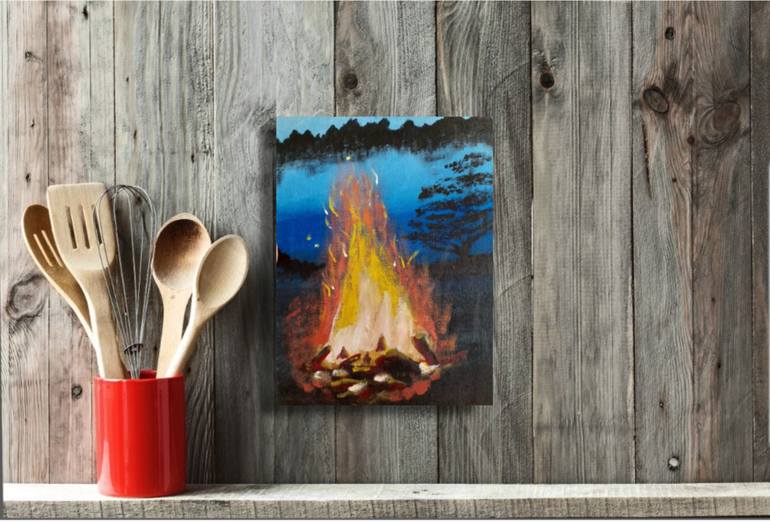 Original Contemporary Landscape Painting by Maryna Yasar