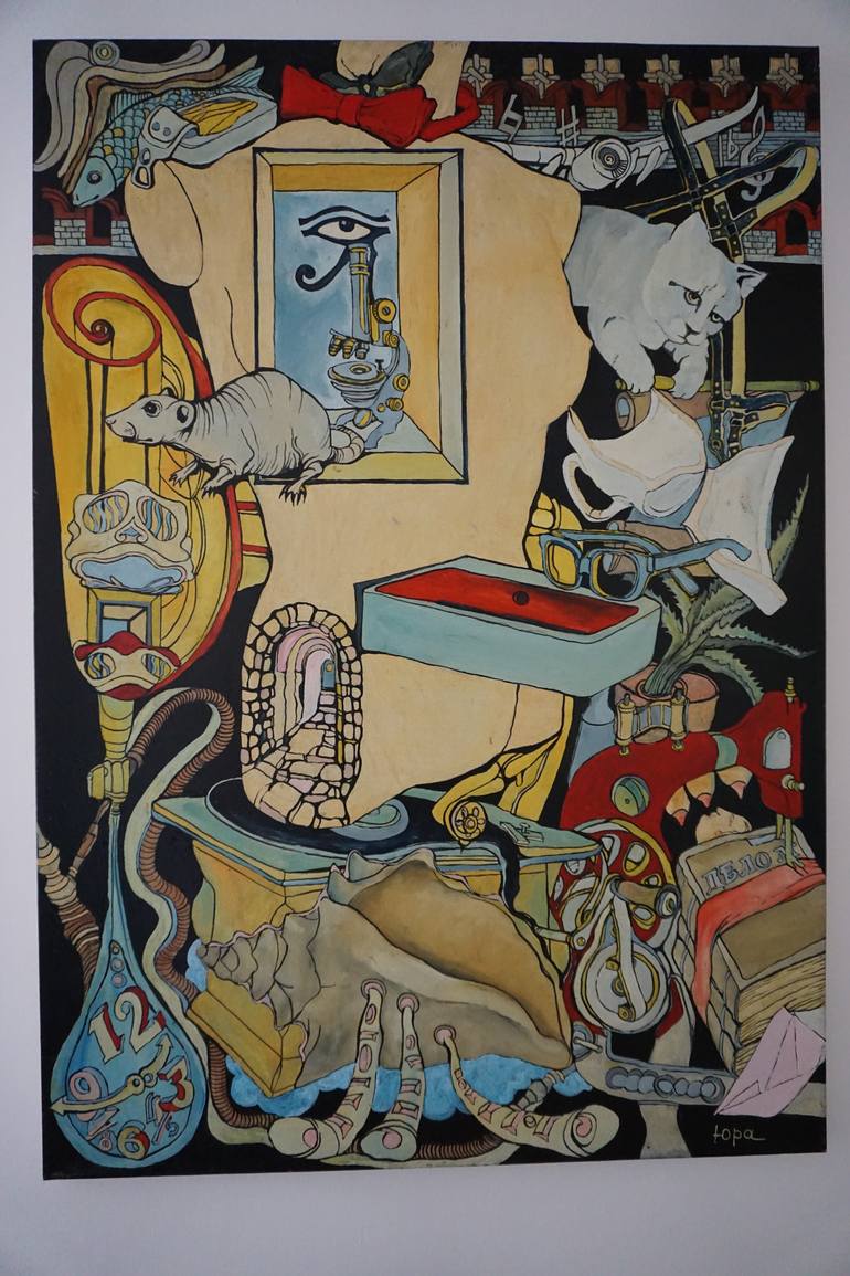 Original Pop Art Women Painting by Yuri Ciciala