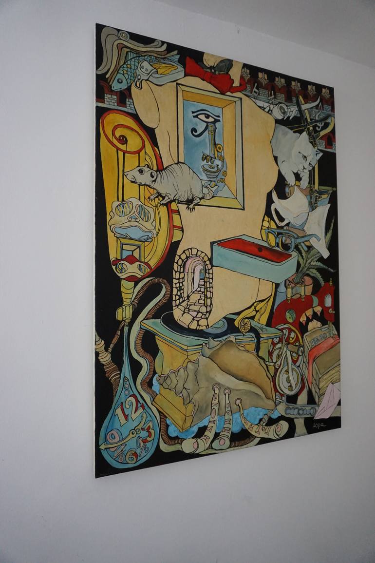 Original Pop Art Women Painting by Yuri Ciciala