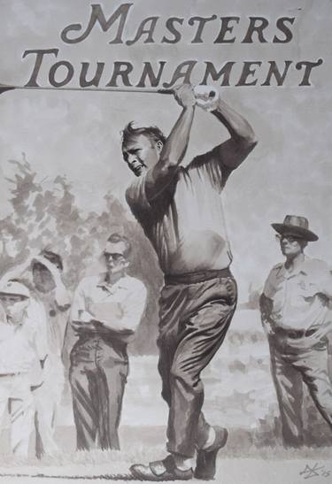 Original Fine Art Sport Drawing by Keith J Woodward