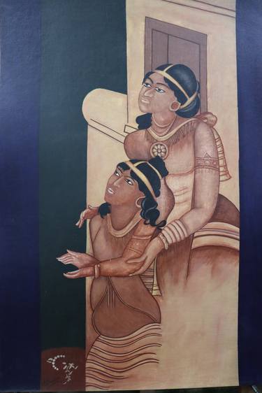 Print of Wall Paintings by Saif Quadri