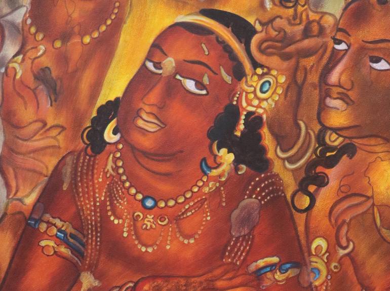 Original Contemporary Religion Painting by Saif Quadri