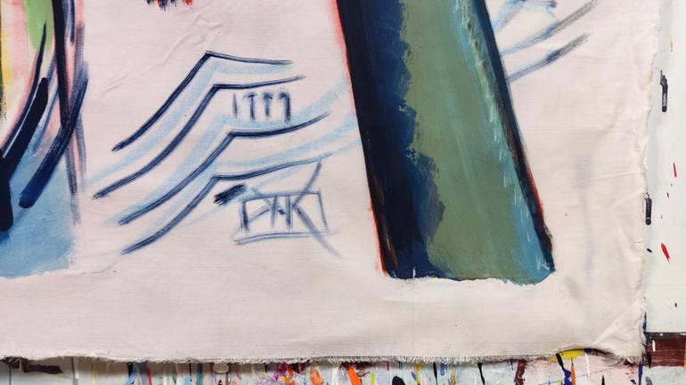 Original Impressionism Cities Painting by Karl Heinz Kahne