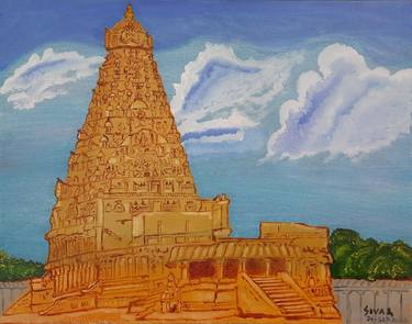 Print of Architecture Paintings by Siva Kumar