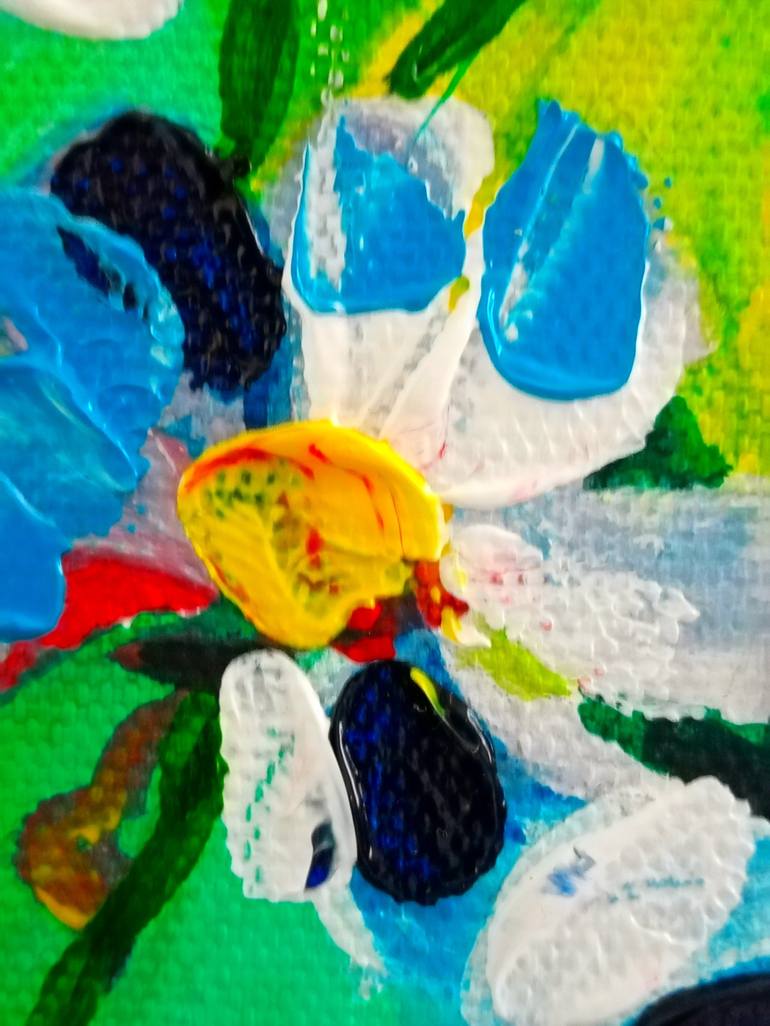 Original Fine Art Floral Painting by Natalie Rybka