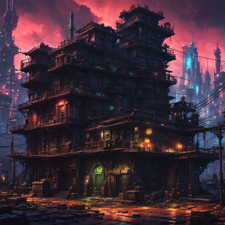 Original Artificial Intelligence Fantasy Digital by Karishma Rajora