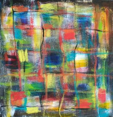 Print of Abstract Expressionism Geometric Paintings by Tatiana Sougakova