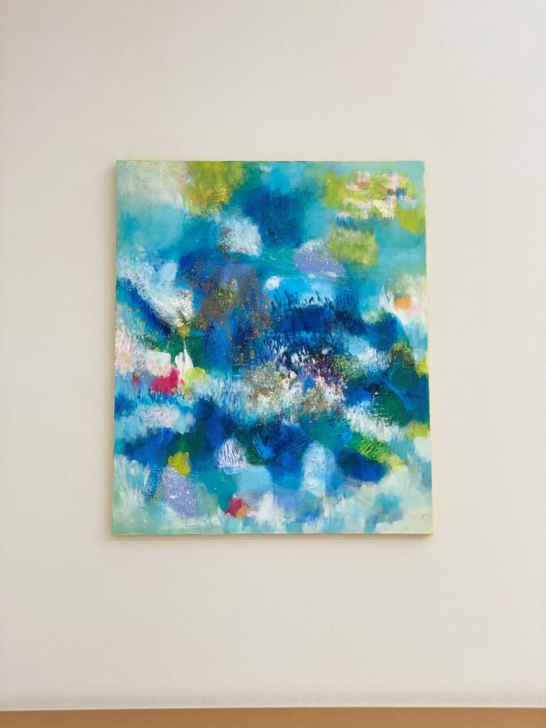 Original Abstract Painting by Keiko Soma
