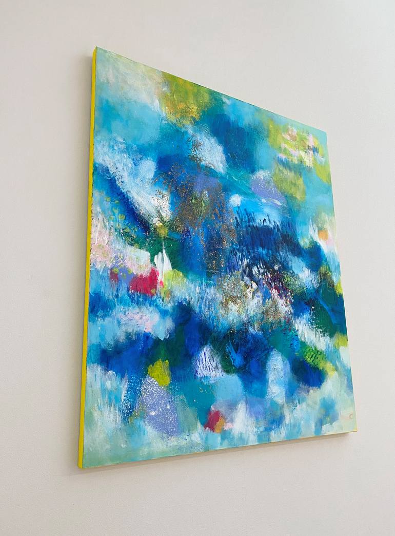 Original Abstract Painting by Keiko Soma