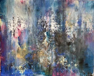 Original Abstract Expressionism Abstract Paintings by Keiko Soma