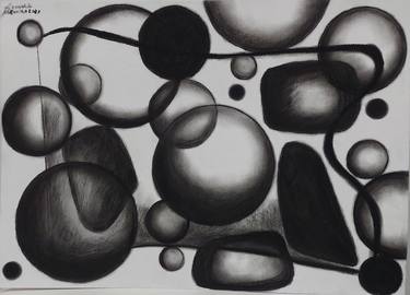 Print of Abstract Geometric Drawings by Leonardo Nogueira