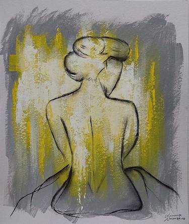 Print of Nude Paintings by Leonardo Nogueira