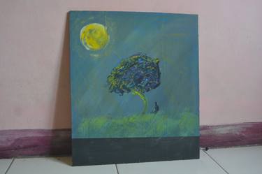 Original Illustration Abstract Paintings by Feby Fajar Megantara