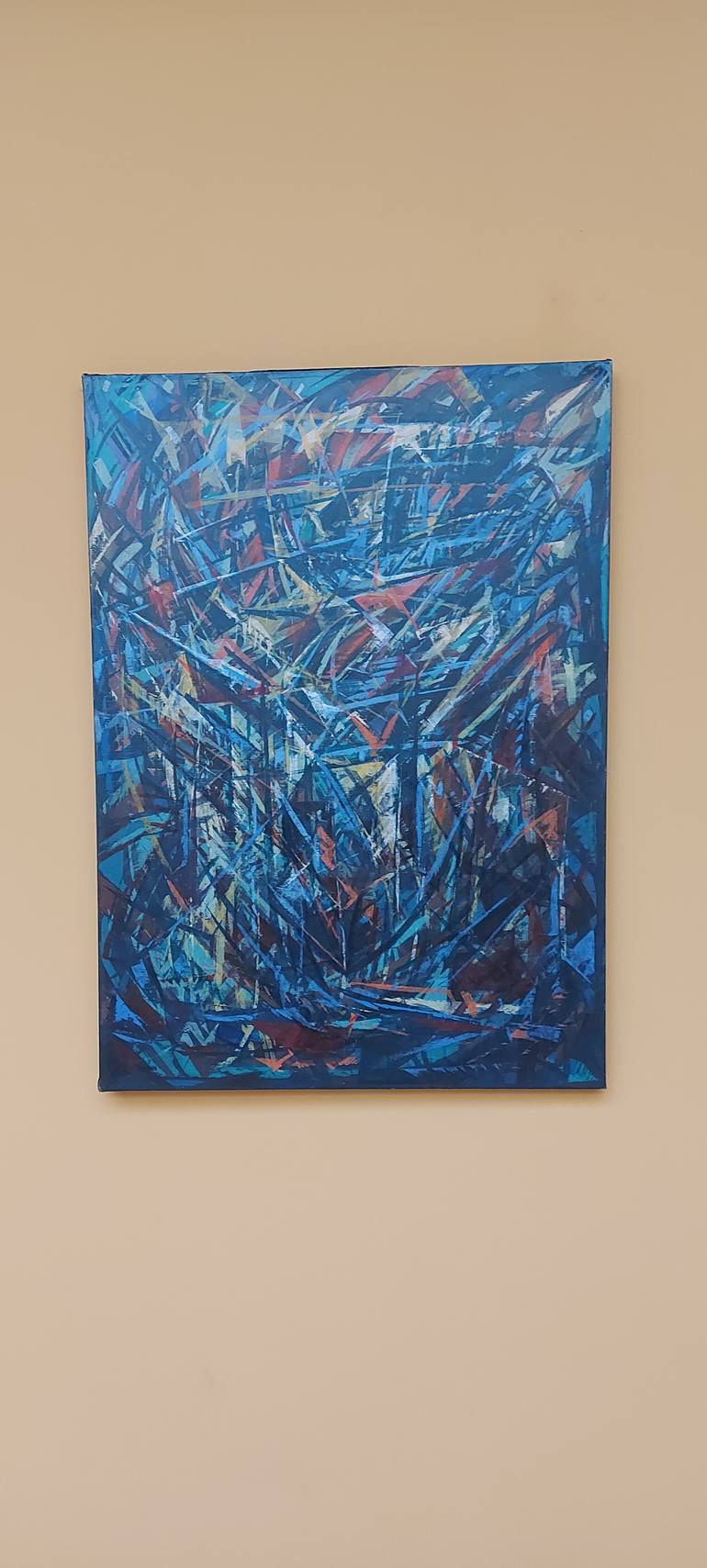 Original Abstract Painting by Ivan Nedelev