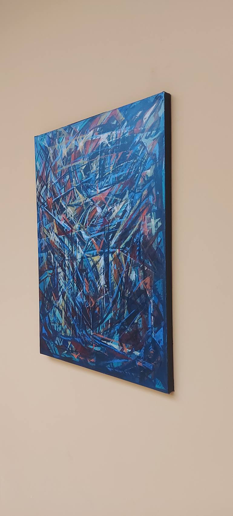Original Abstract Painting by Ivan Nedelev