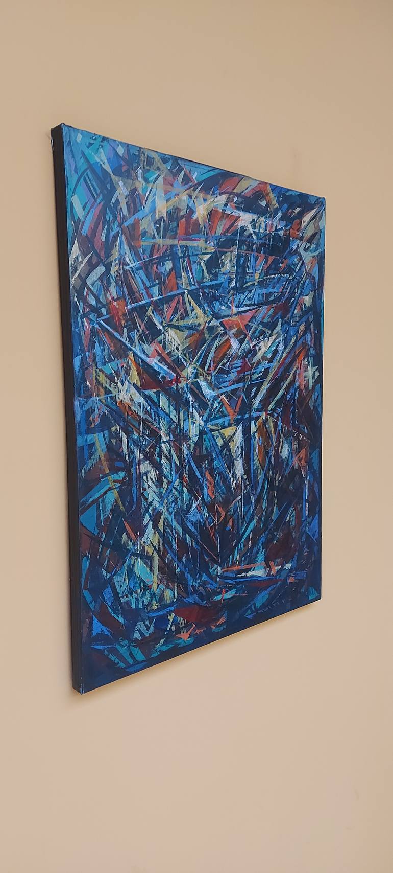 Original Abstract Painting by Ivan Nedelev