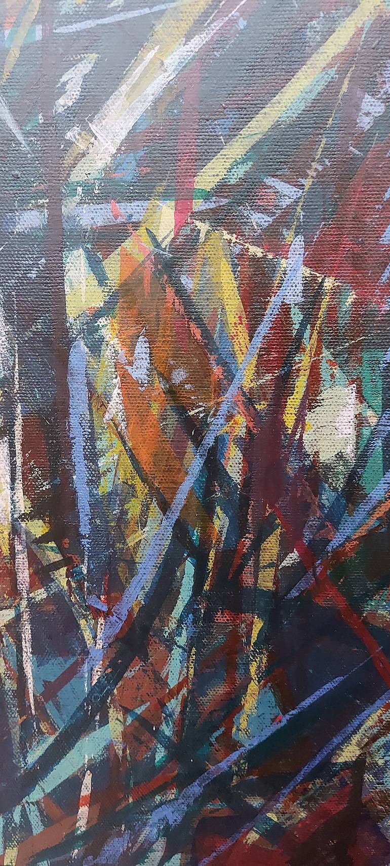 Original Abstract Painting by Ivan Nedelev