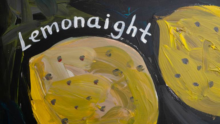 Original Abstract Food & Drink Painting by Iuliia Kononenko