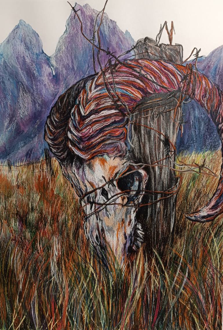 Medjed Drawing by Tamara Njunjic | Saatchi Art India