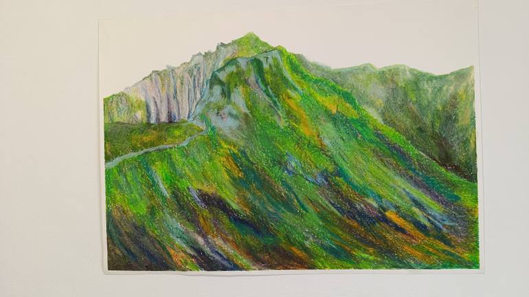 Original Expressionism Nature Drawing by Tamara Njunjic