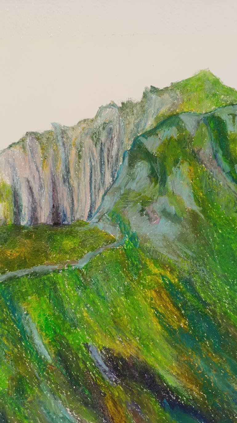 Original Expressionism Nature Drawing by Tamara Njunjic