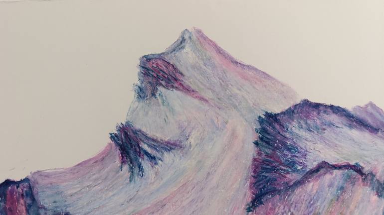 Original Impressionism Landscape Drawing by Tamara Njunjic