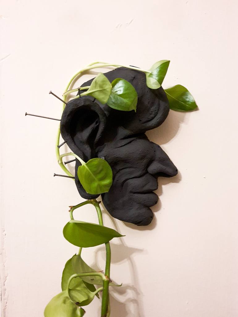 Original Figurative People Sculpture by Rida Yawar