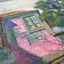 details of artwork and texture