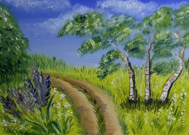 Original Landscape Painting by Olga Tarasova