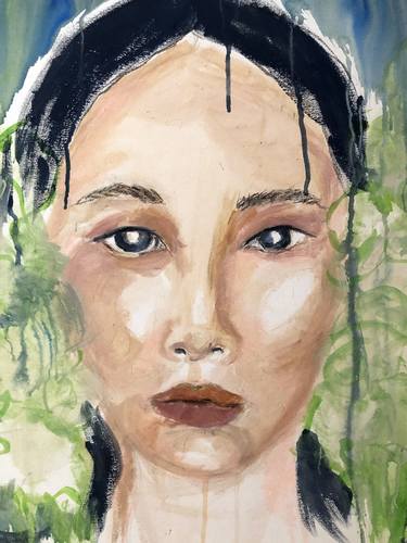 Original Fine Art Portrait Paintings by Natalia Politowa