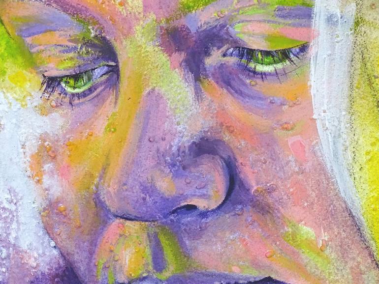 Original Figurative People Painting by Sonia Valsecchi
