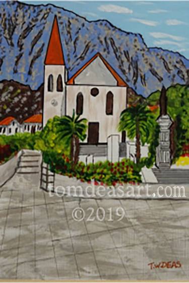 St. Peters Church, Makarska, Croatia. thumb