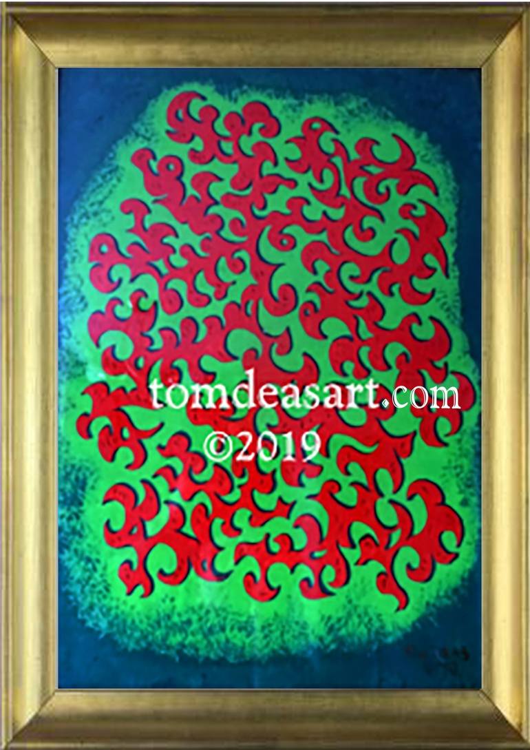Original Abstract Painting by Tom Deas