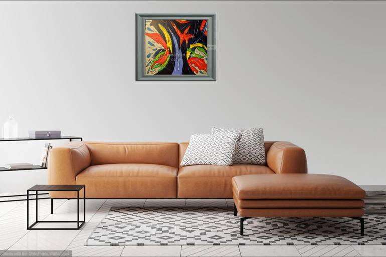 Original Impressionism Abstract Painting by Tom Deas