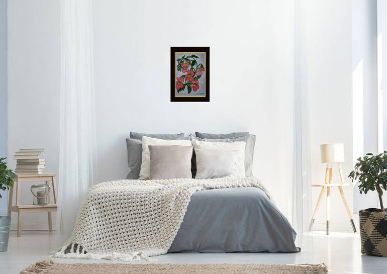 Original Contemporary Floral Painting by Tom Deas