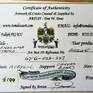 Art Moi CERTIFICATE of AUTHENTICITY
