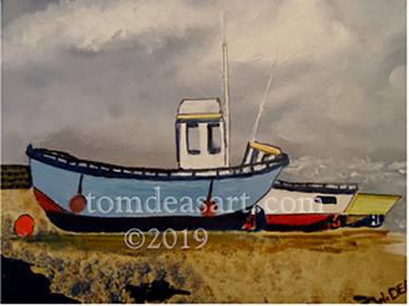 Original Boat Paintings by Tom Deas