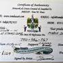 Art Moi CERTIFICATE of AUTHENTICITY