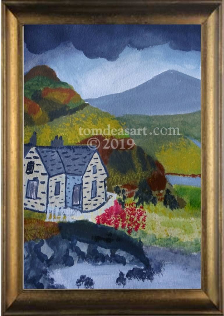 Original Fine Art Landscape Painting by Tom Deas