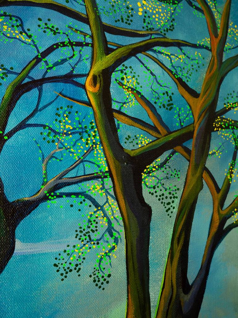 Original Fine Art Nature Painting by Christy Wilkins