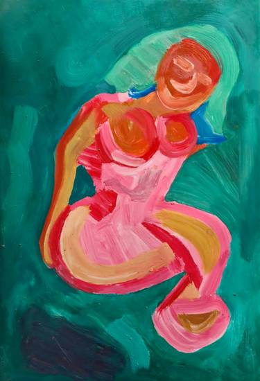 Print of Figurative Abstract Paintings by Kiyemba Muhamed