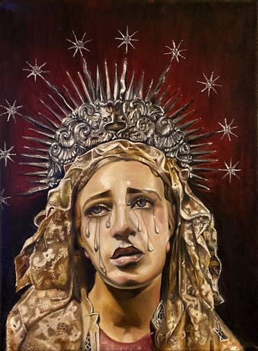 Original Religious Painting by Cheyenne Porter