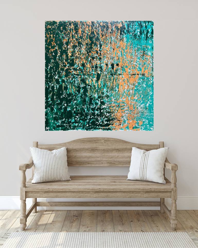 Original Abstract Painting by Hala Elnaggar