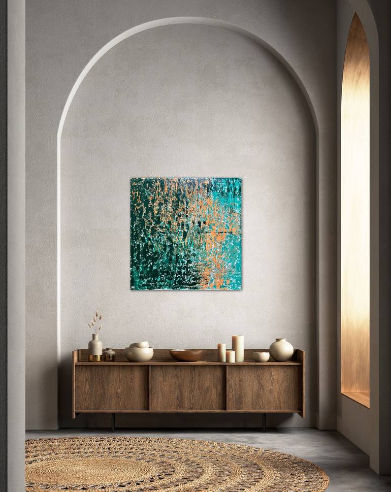 Original Abstract Painting by Hala Elnaggar