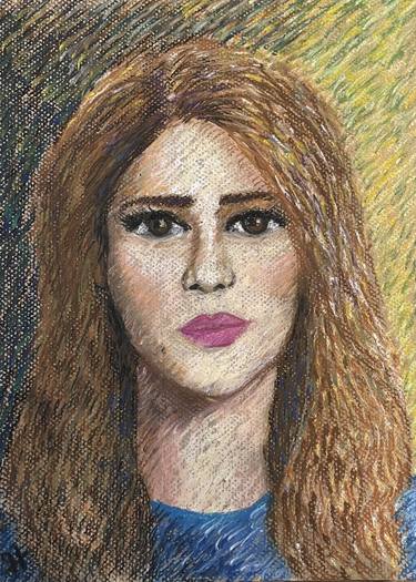 Print of Portraiture People Drawings by Hala Elnaggar