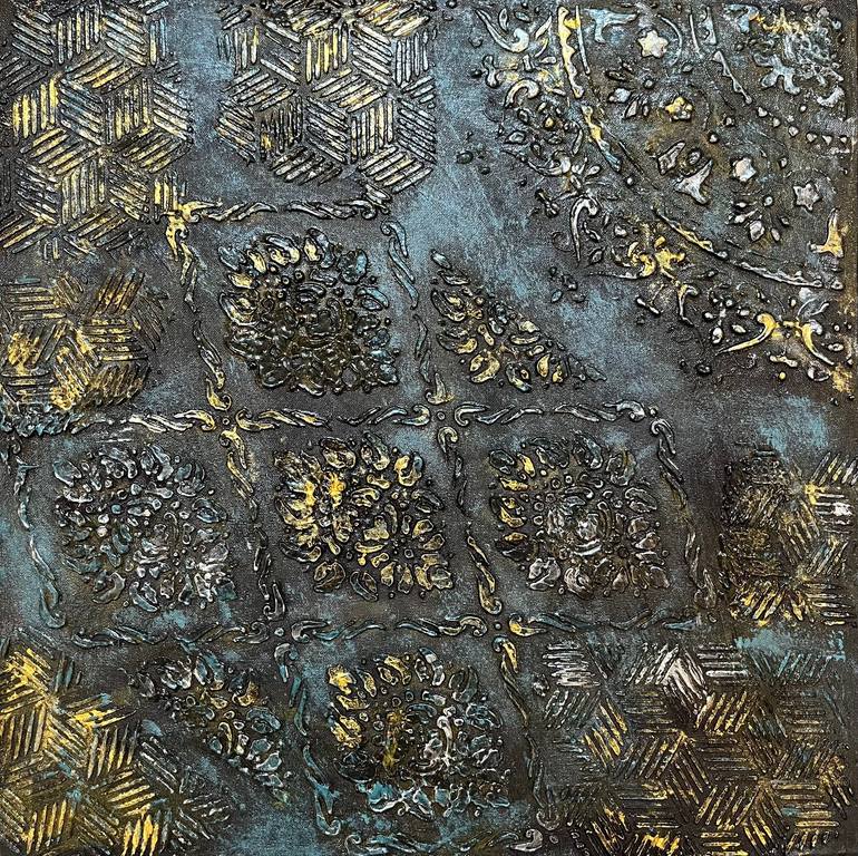 Original Abstract Painting by Hala Elnaggar | Abstract Art on Canvas | Set of 3 abstract art