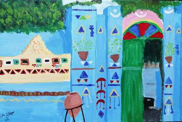 Original Expressionism Home Paintings by Hala Elnaggar
