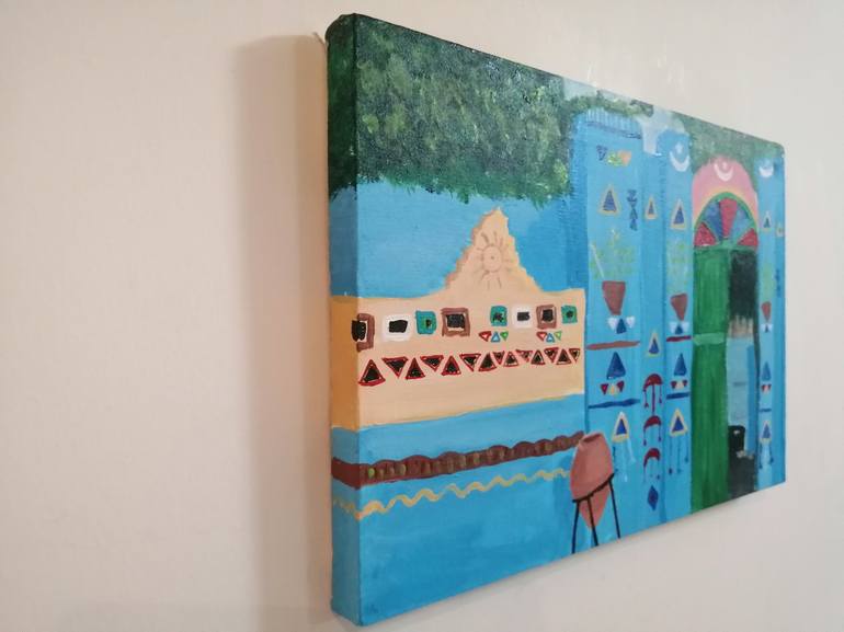 Original Home Painting by Hala Elnaggar